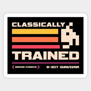 Classically Trained for Retro Gamers Magnet